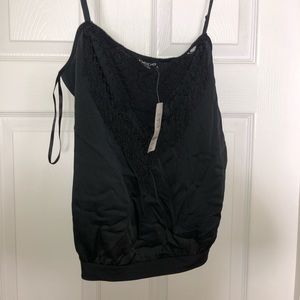 🔥BRAND NEW BEBE TOP! Black, size M